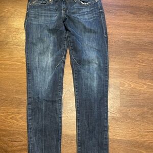 Women's Dark Blue Denim Jeans